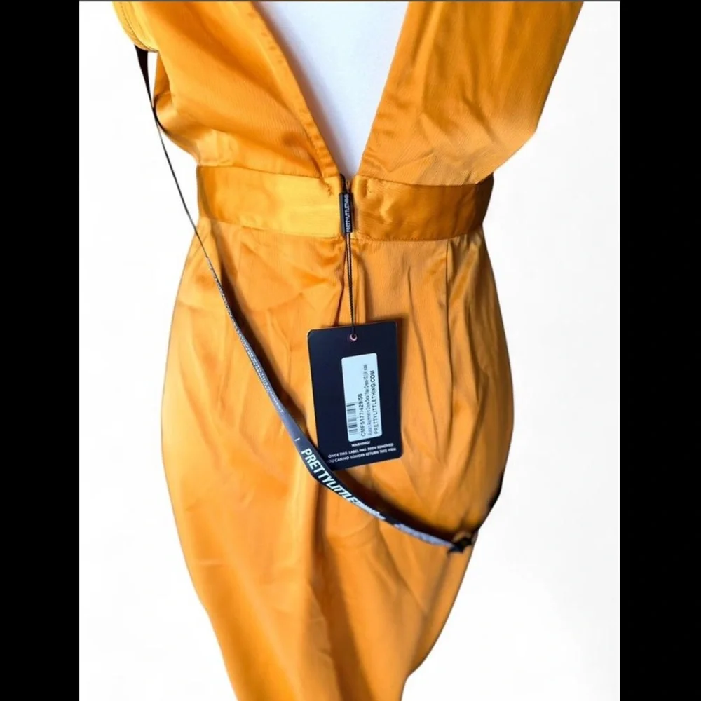 PLT Deep V Evening Dress: NWT - Picture 7 of 8